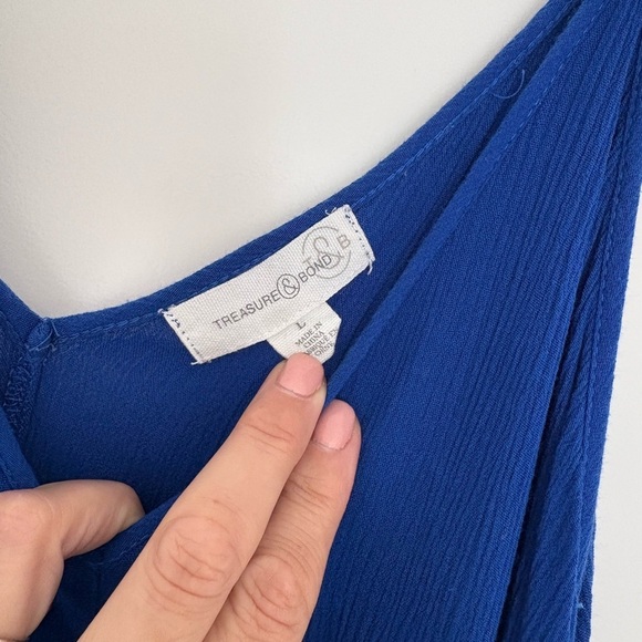 Treasure and Bond Blue Maxi Dress - Picture 5 of 7